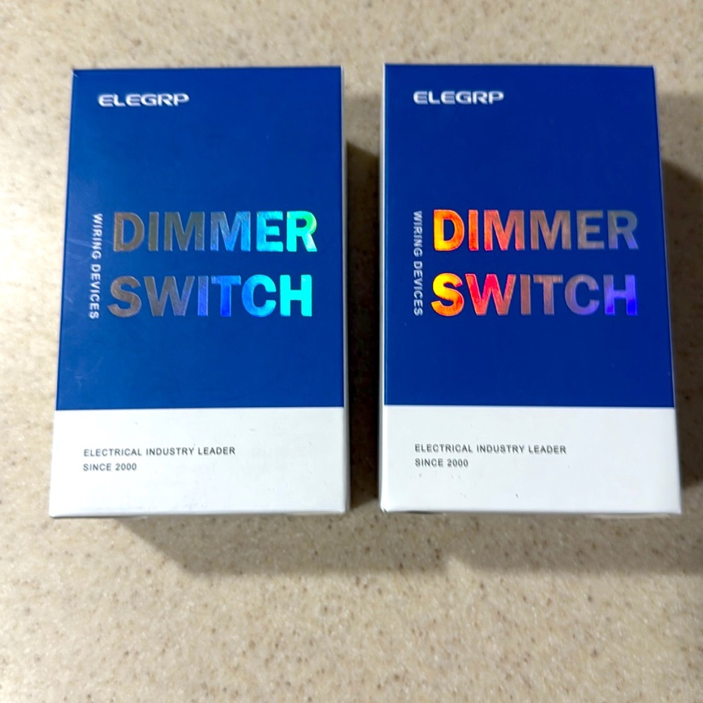 DIMMER SWITCH with 3-Way Slide